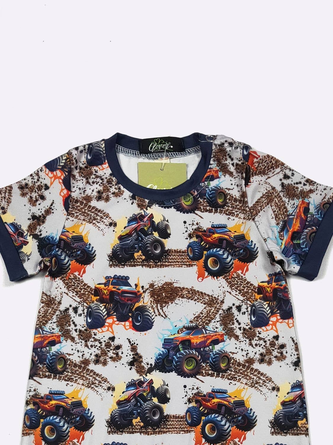 Dirt Crushing Trucks | Romper