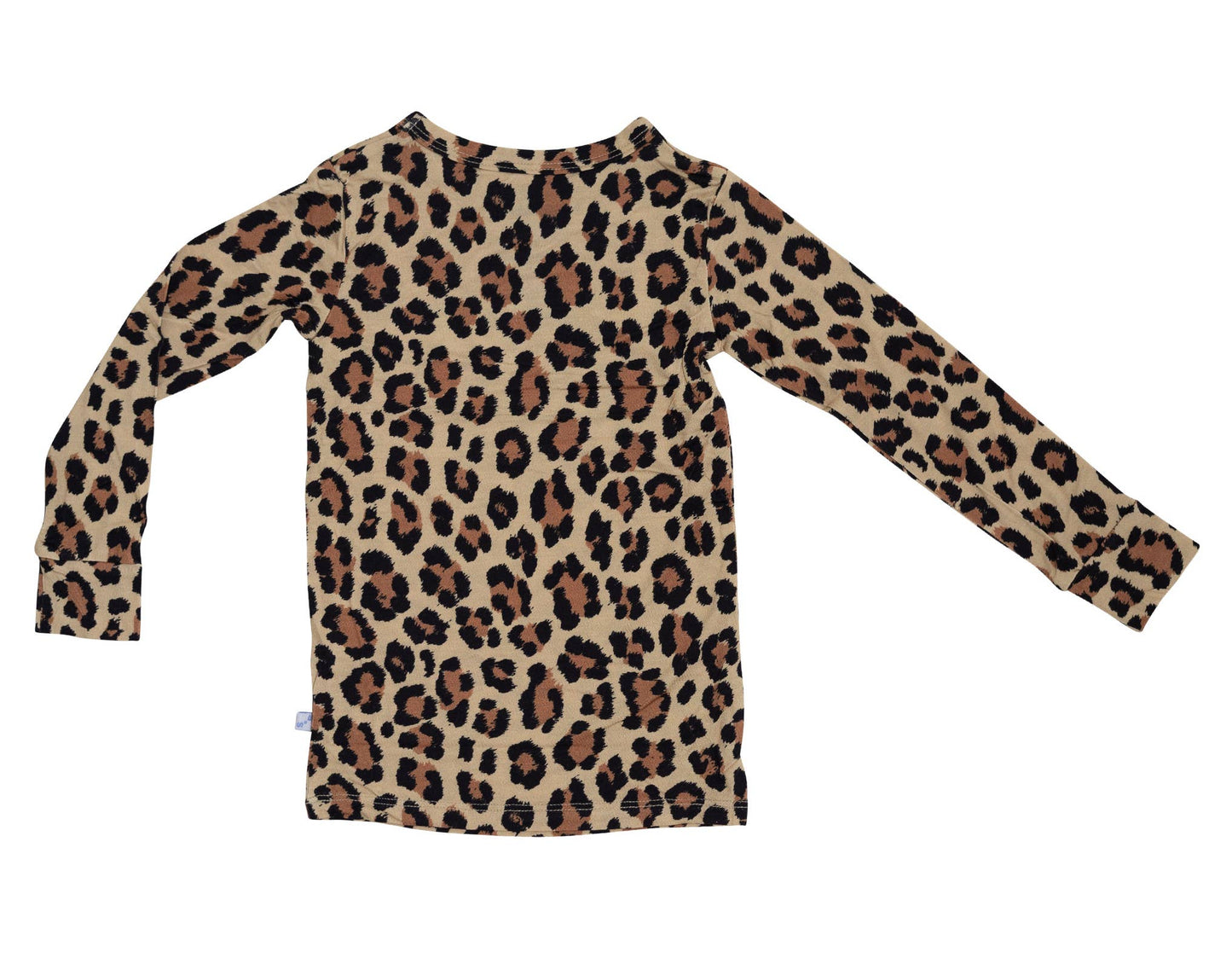 Bamboo Long Sleeve Pajama Set | Leopard Print