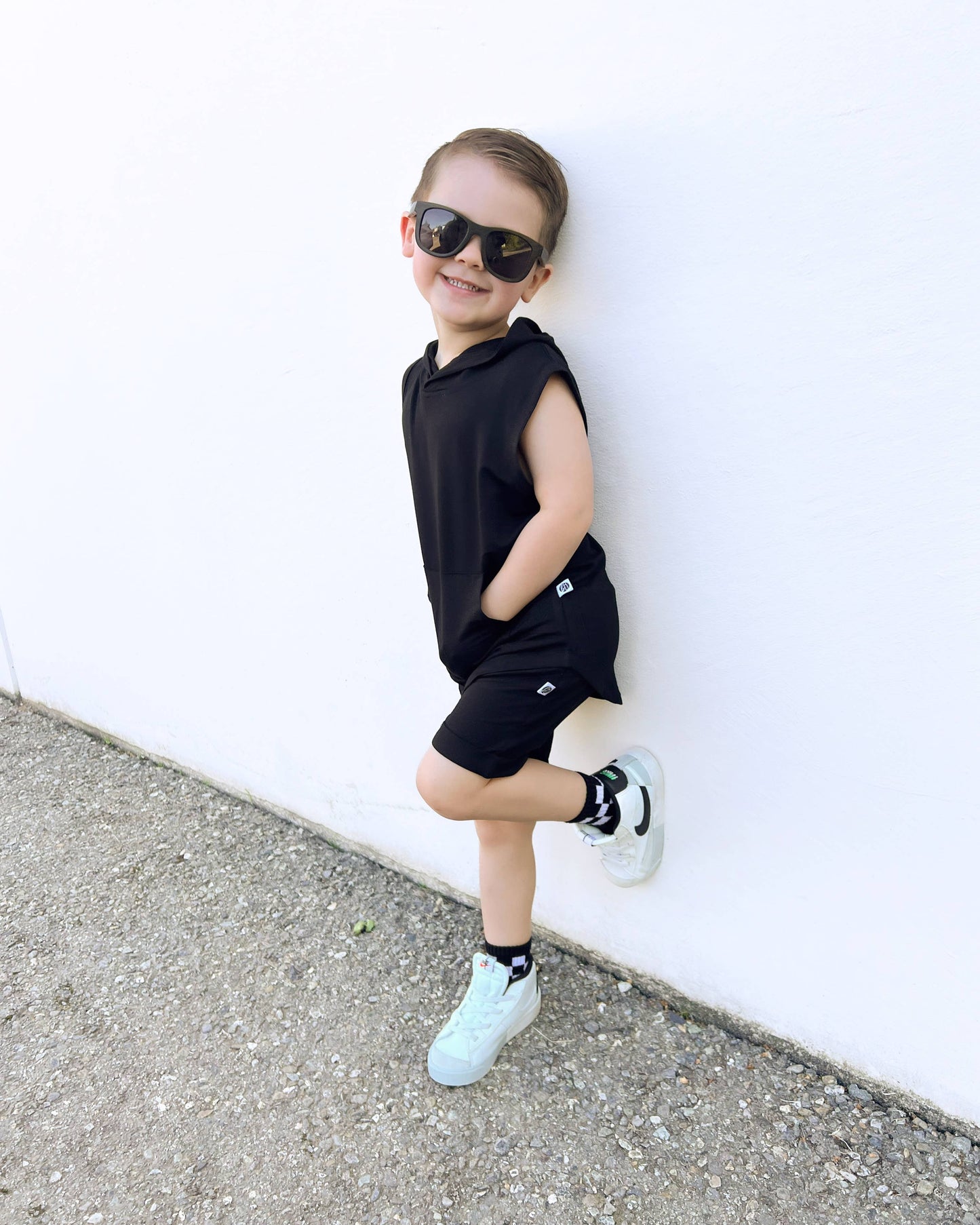 Tank and Short Set | Black