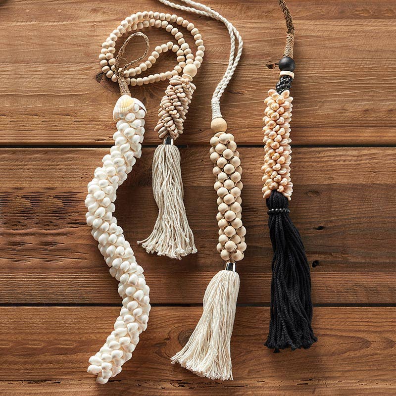 Ivory Shells | Tassel