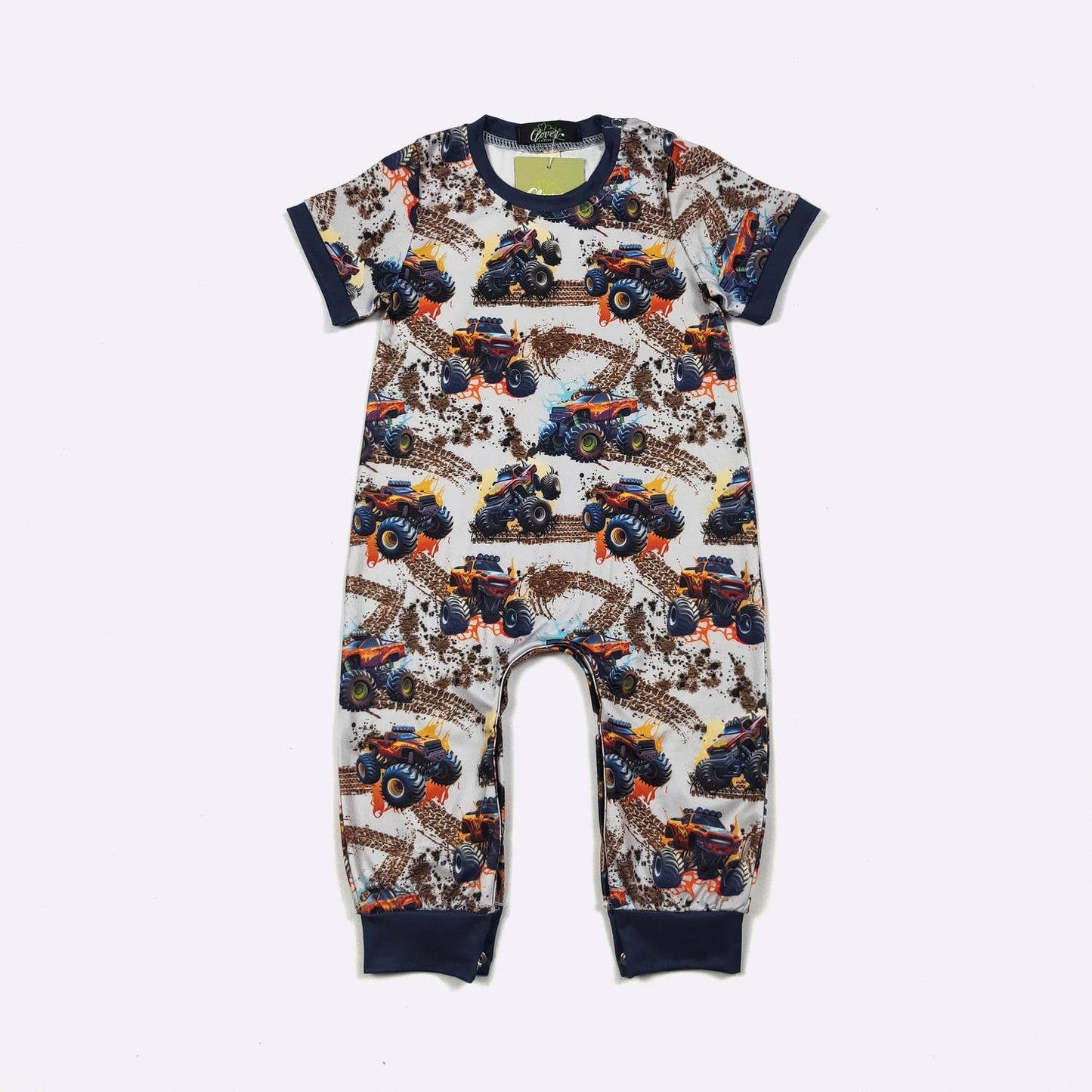 Dirt Crushing Trucks | Romper