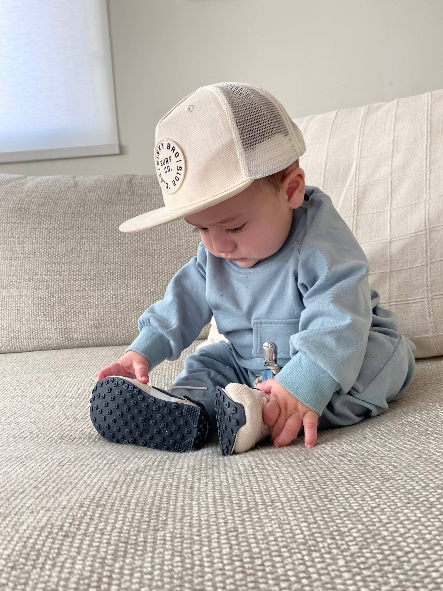 Raglan Daywear Set | Dusty Blue