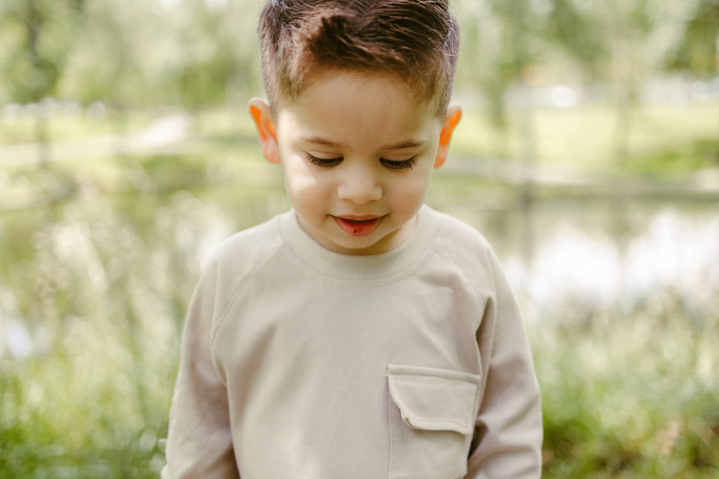 Raglan Daywear Set | Pale Grey