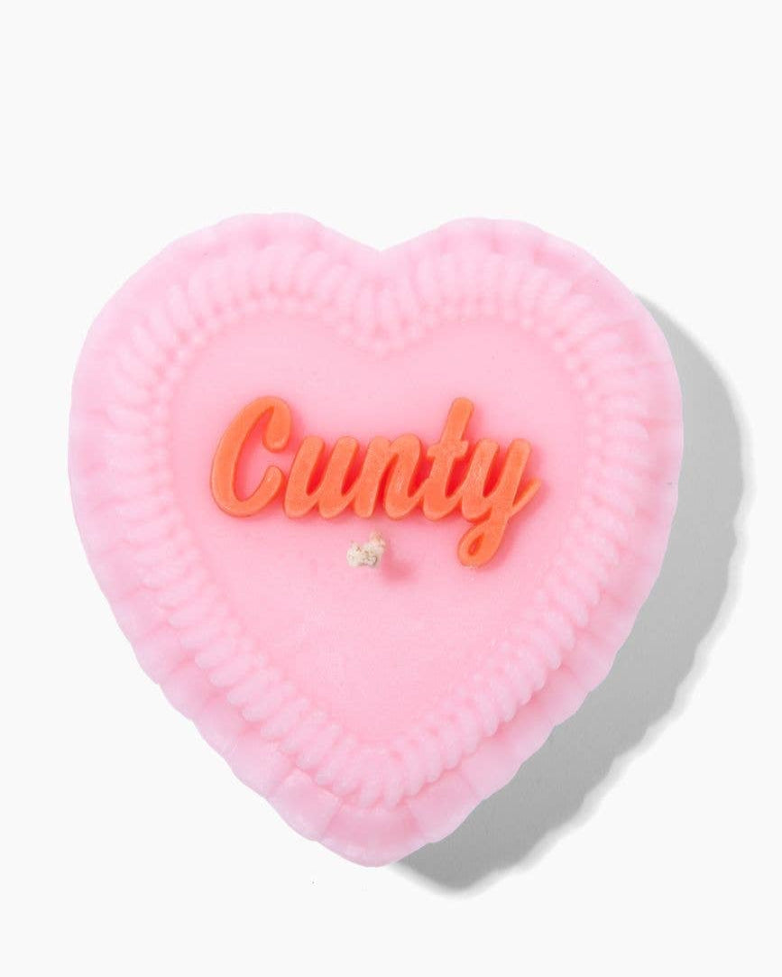 Cunty Heart Candle