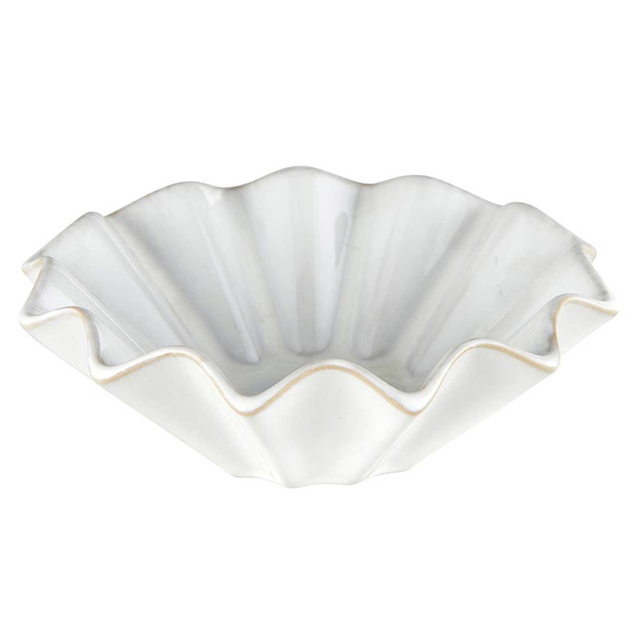 Ruffle Bowl | Ceramic