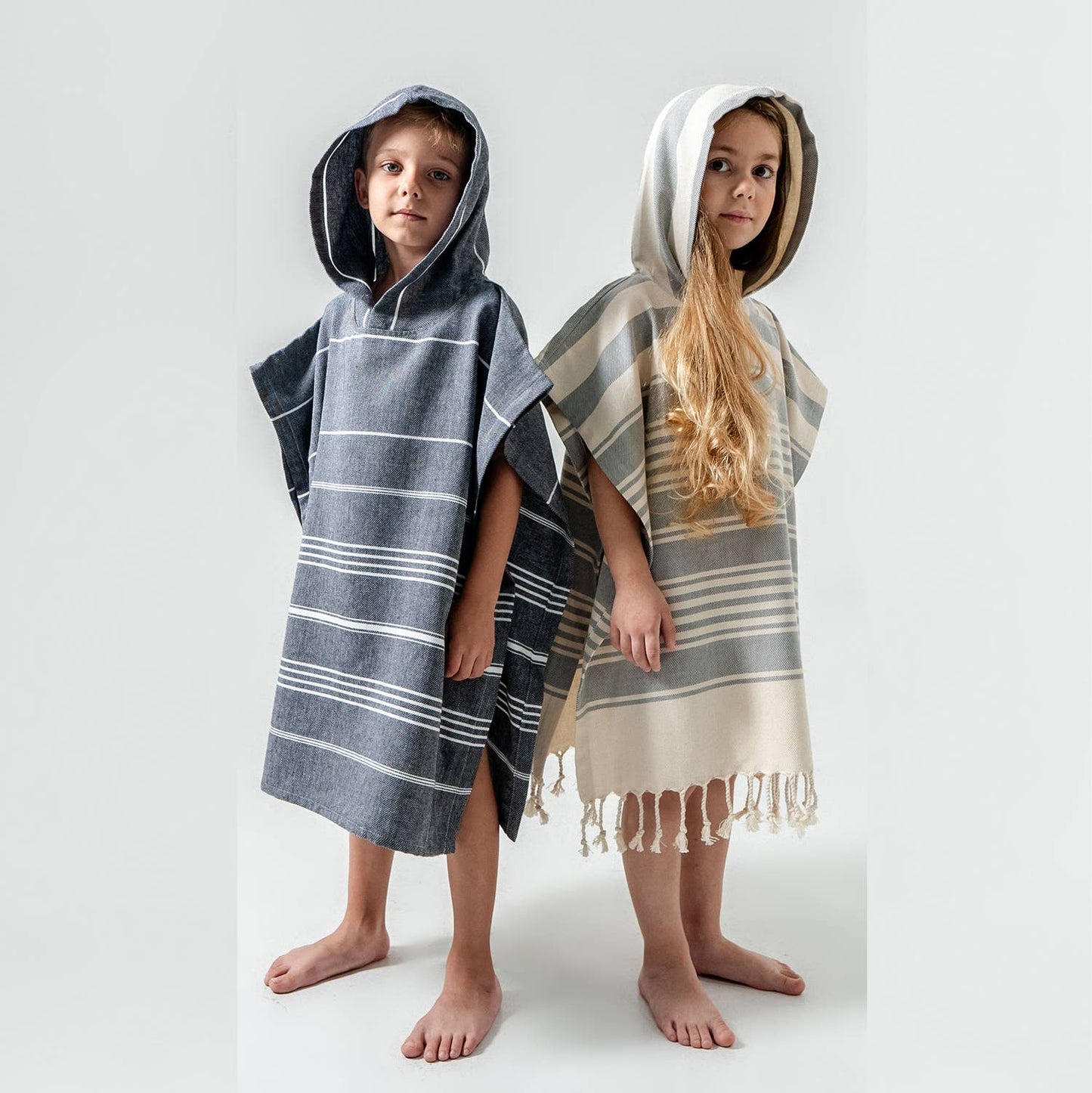 Turkish Cotton | Hooded Towel Poncho