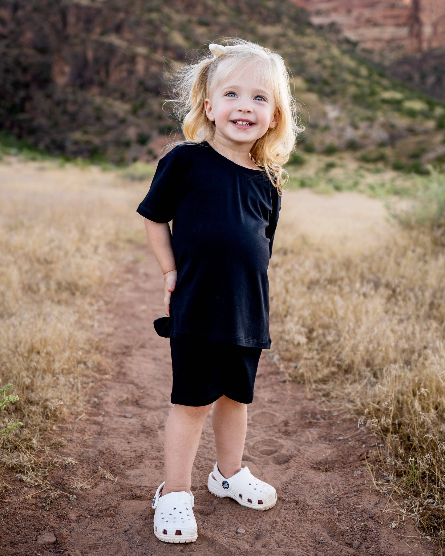 Biker Short Set | Black
