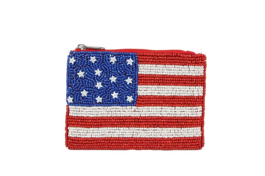 America | Beaded Zip