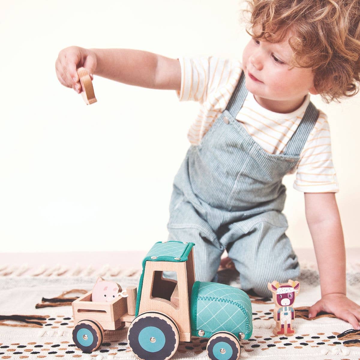 Rosalie Wooden Tractor