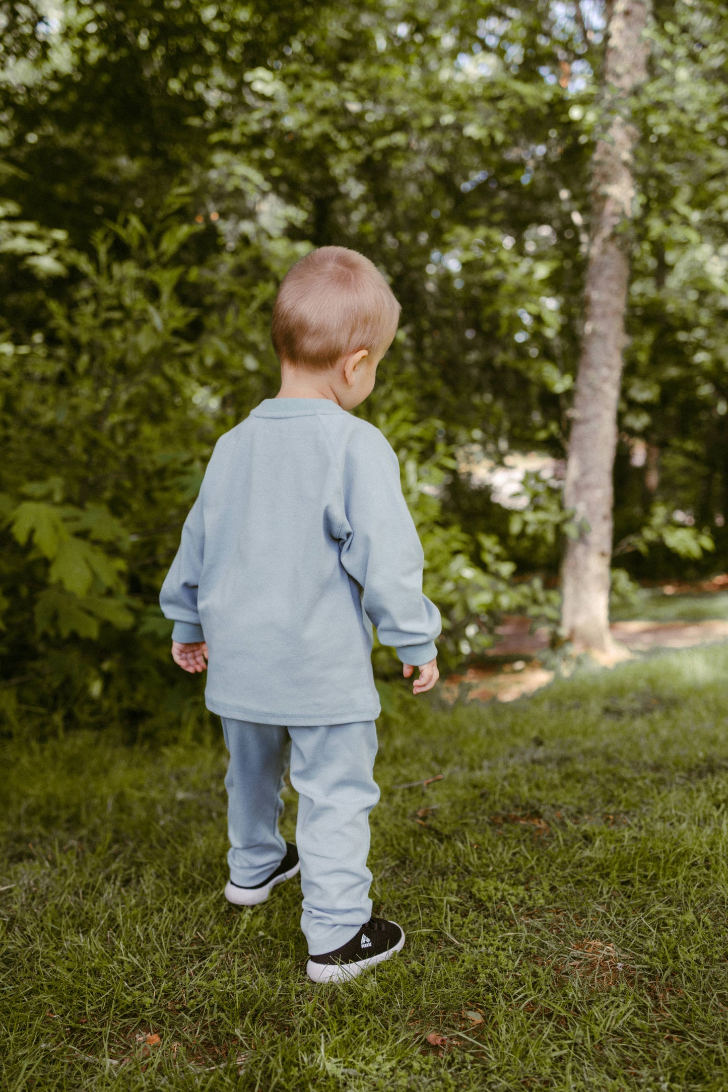 Raglan Daywear Set | Dusty Blue