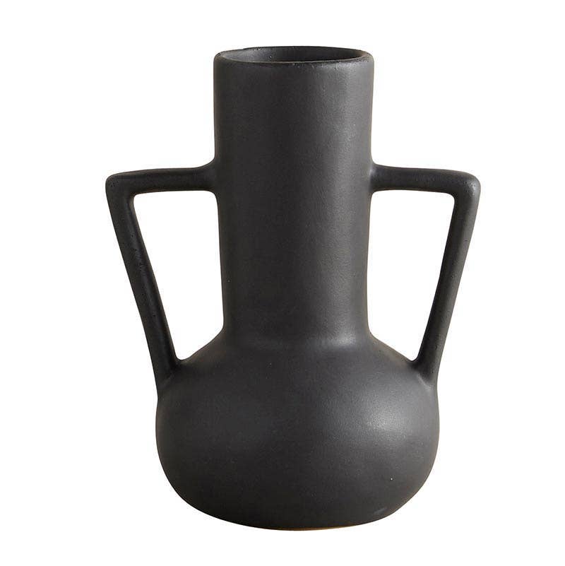 Dark Shadows | Ceramic Black Vase