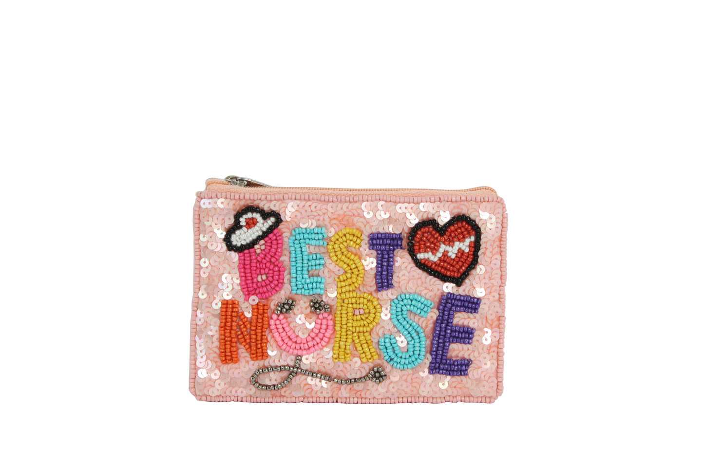 Best Nurse | Beaded Zip
