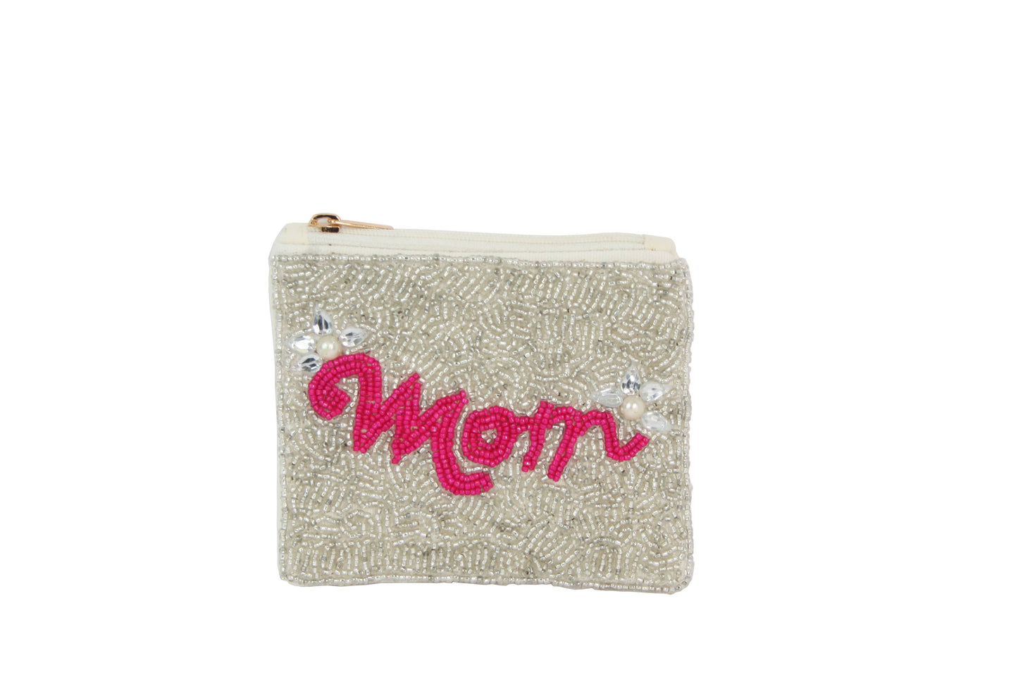 Mom | Beaded Zip
