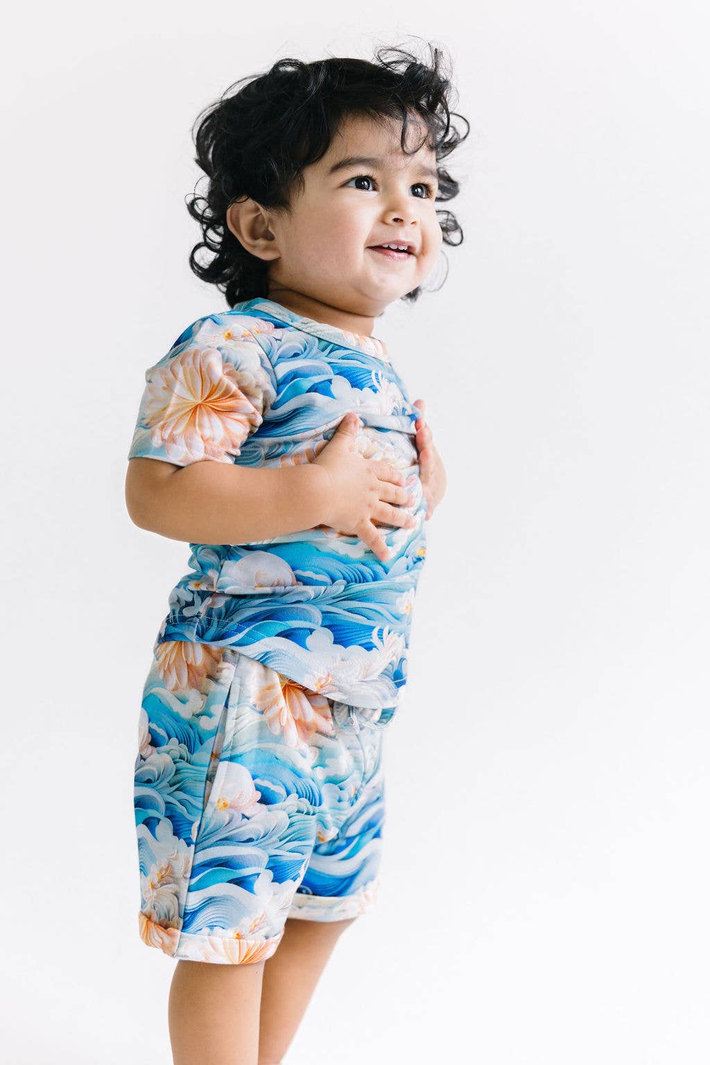 Short Set | Skyline Swirl