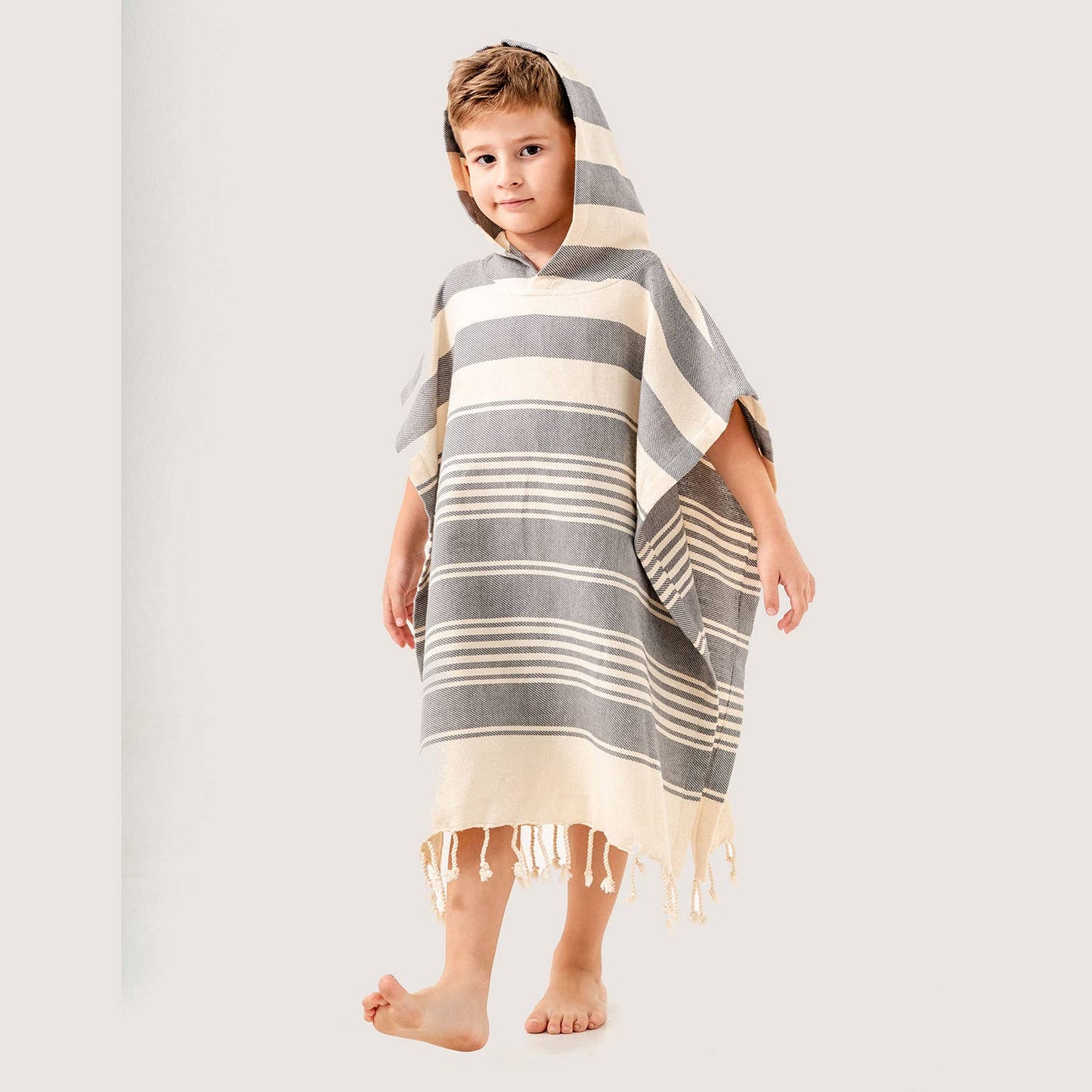 Turkish Cotton | Hooded Towel Poncho