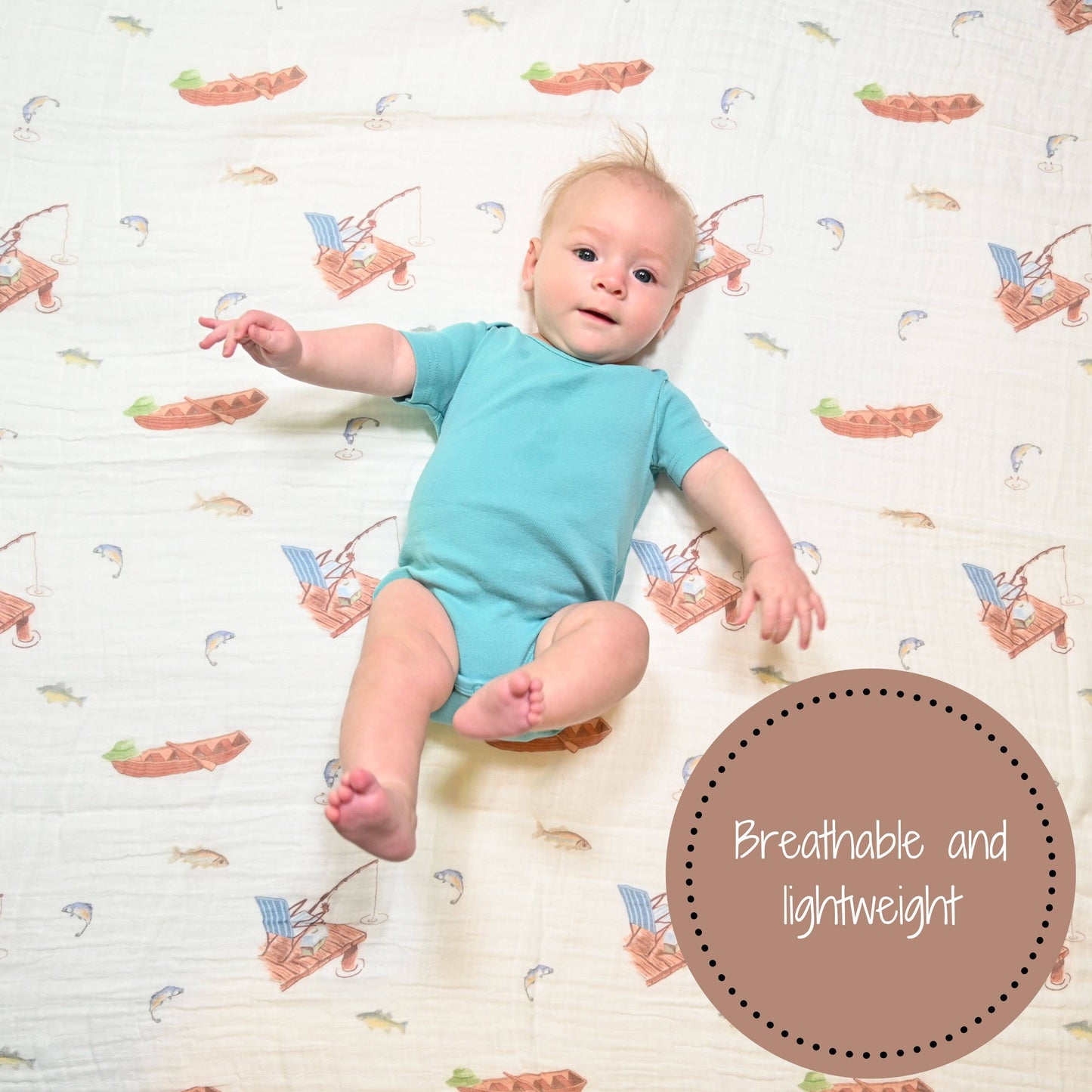 Gone Fishing | Swaddle