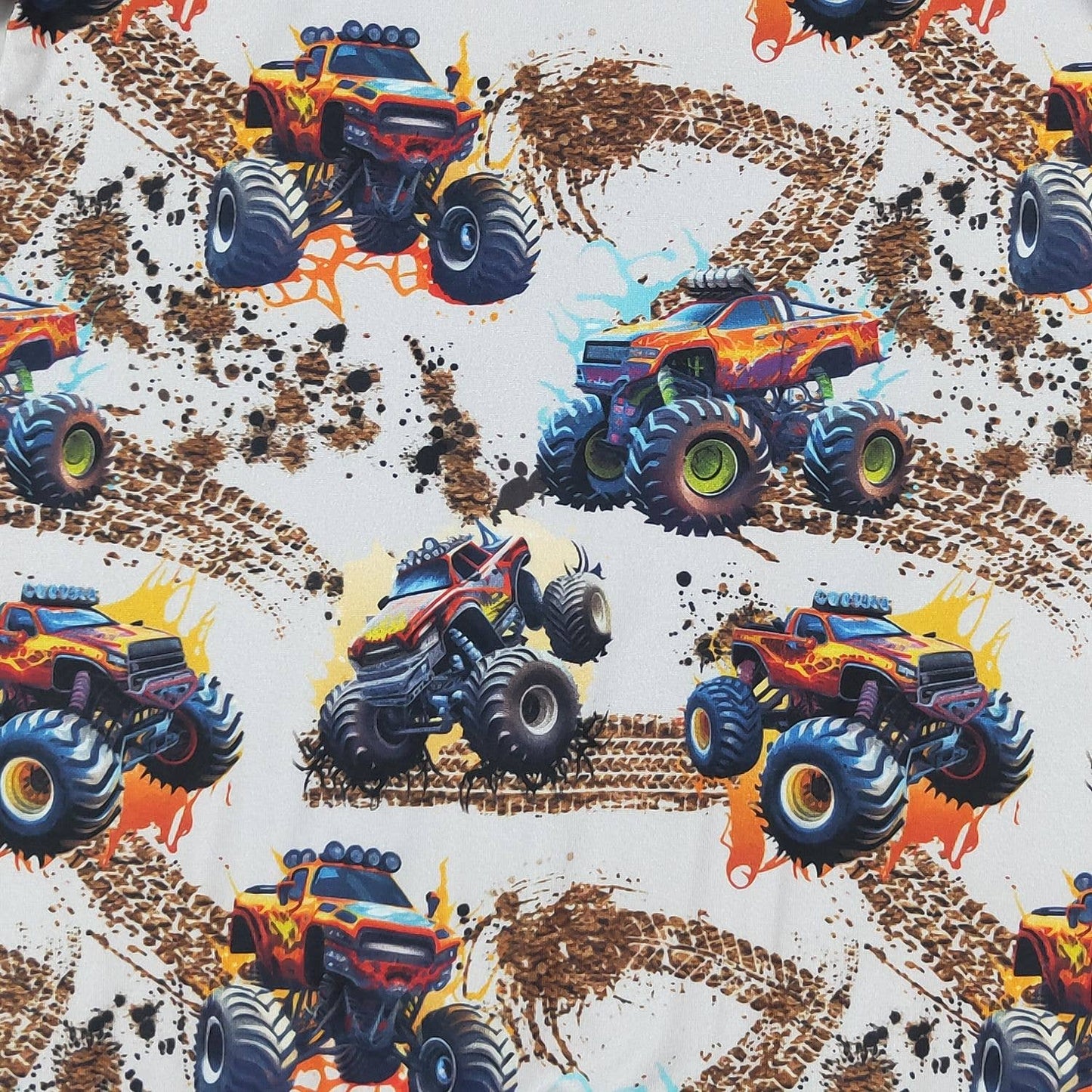 Dirt Crushing Trucks | Romper