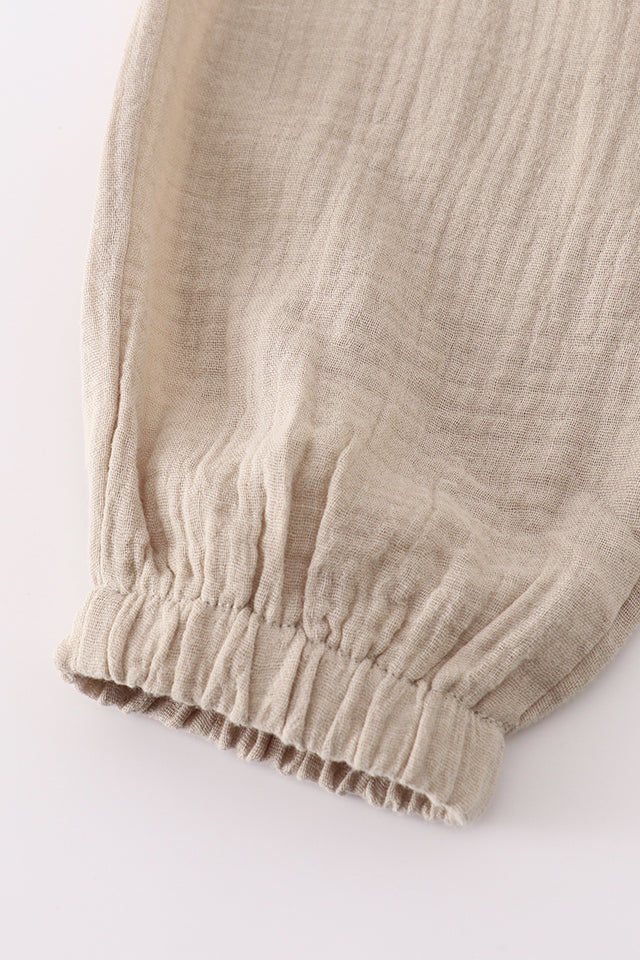 Sage | Muslin Jogger Set