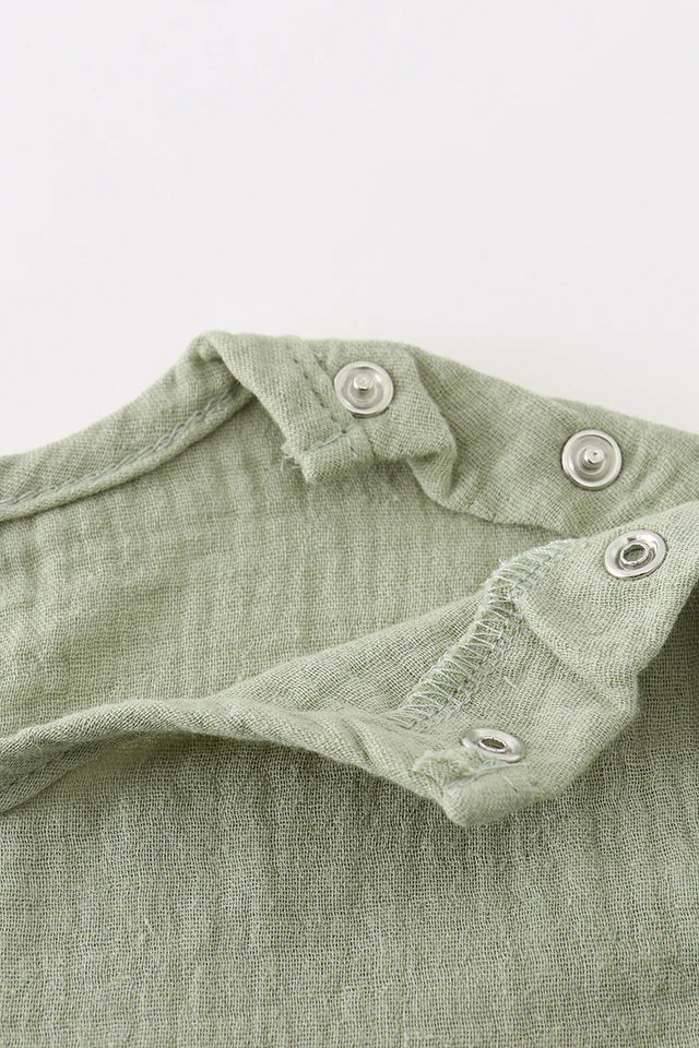 Sage | Muslin Short Set