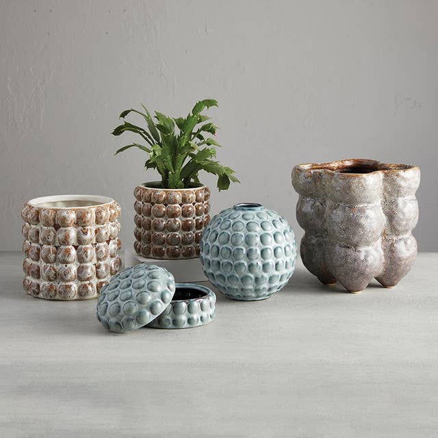 Tiny Bubbles | Large Ceramic Pot
