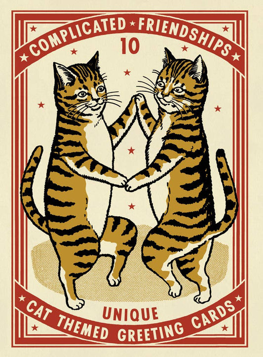 Cat Complicated Friendship Greeting Cards SYF