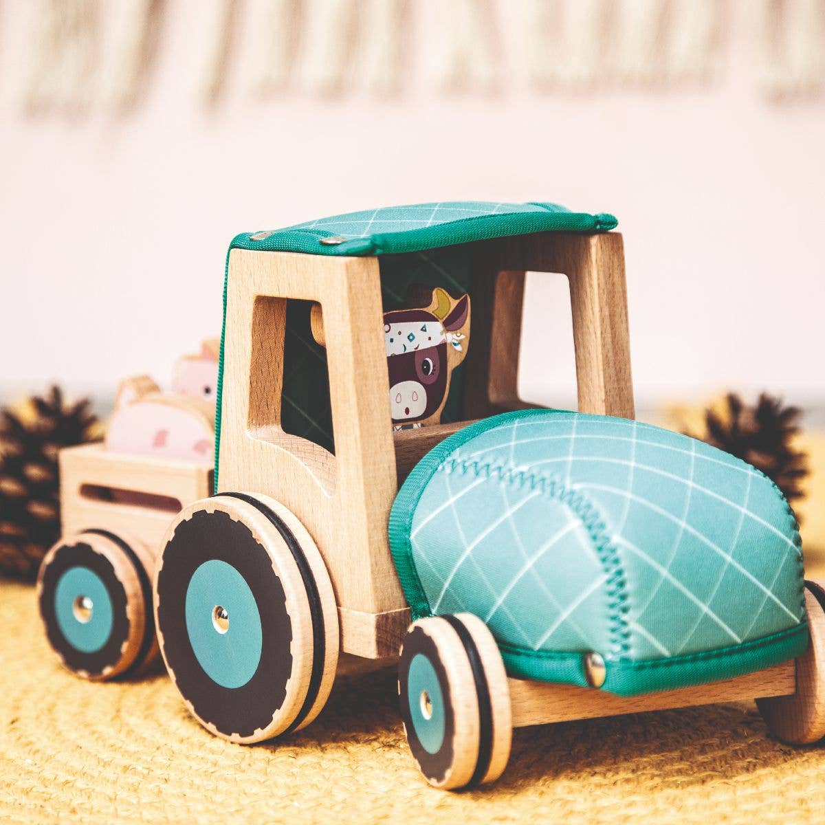 Rosalie Wooden Tractor