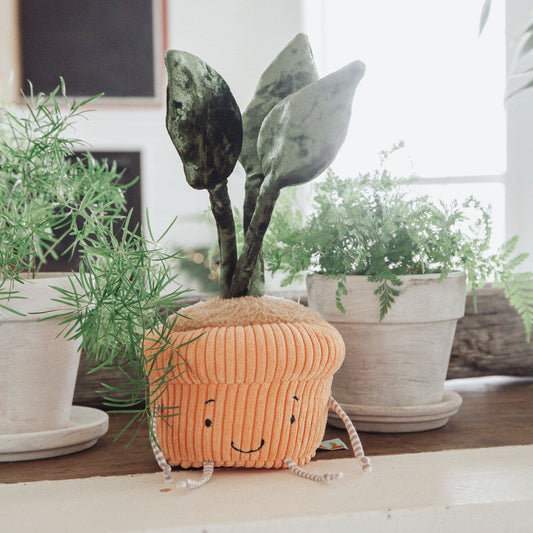 Monstera Plant | Windowsill Plushie