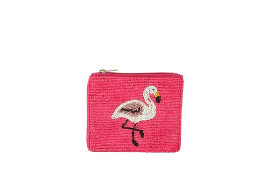 Flamingo | Beaded Zip