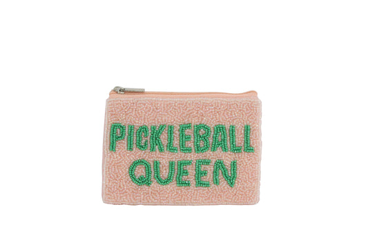 Pickleball Queen | Beaded Zip